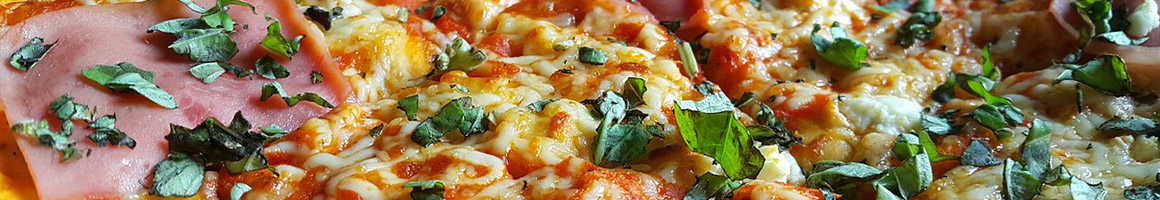 Eating Pizza at Jet's Pizza® restaurant in Hermitage, TN.